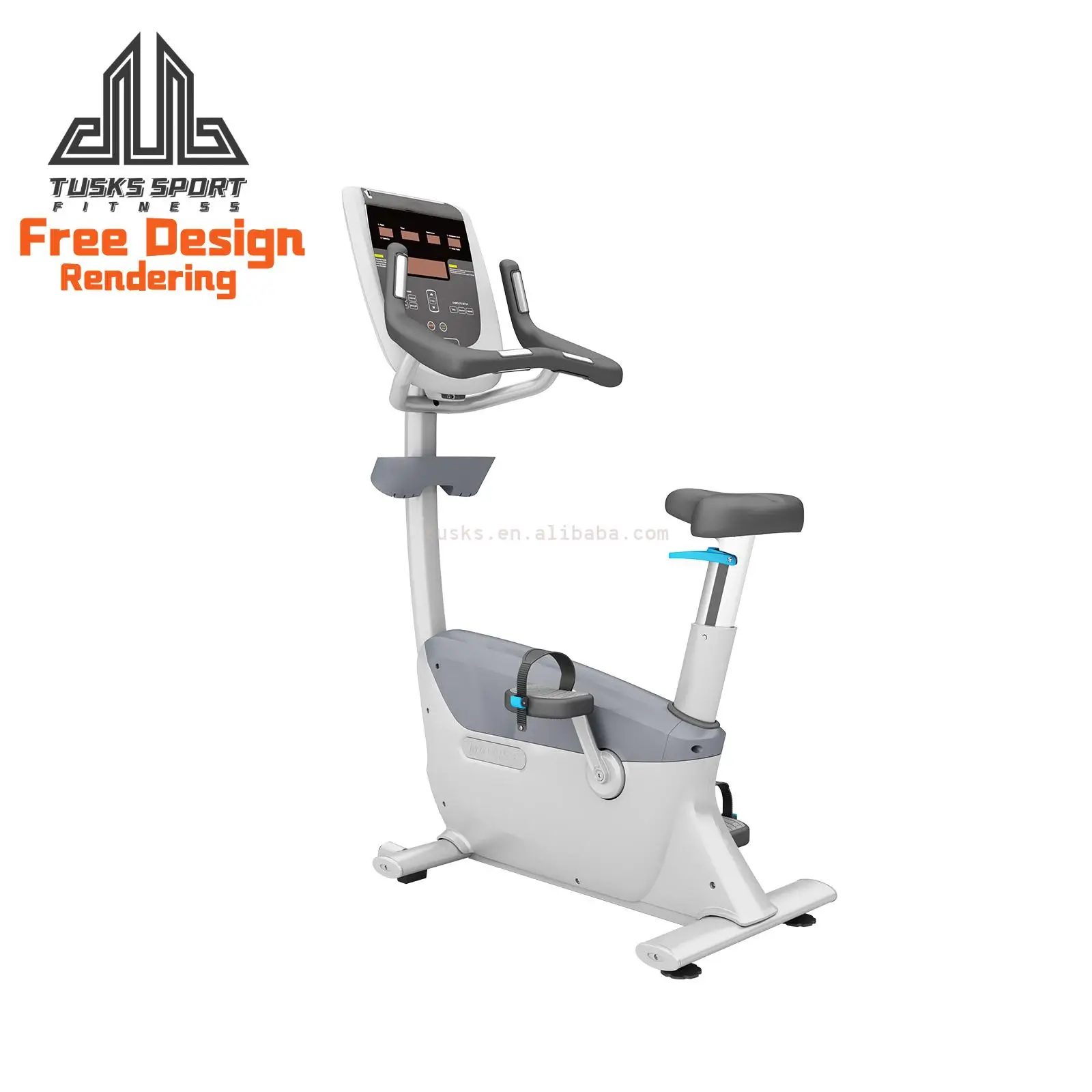 TK3-X530 Vertical Bike - Premium Home Gym Equipment, Professional Quality Upright Cycle for Fitness Training Personal Use