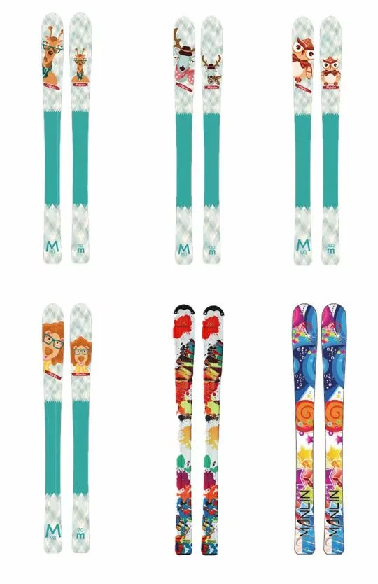 2024 Wholesale price  imported  wood core  custom  skis board  alpine  mountain  snow skis and snowboard