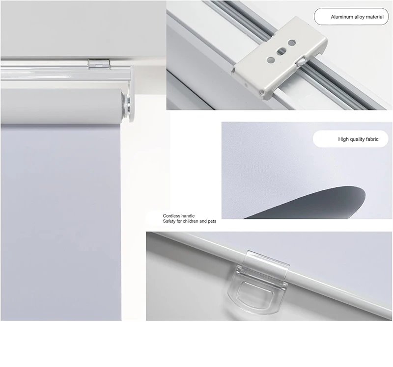 Wholesale Price 100% Blackout Waterproof Double Layers Roller Blinds For Window