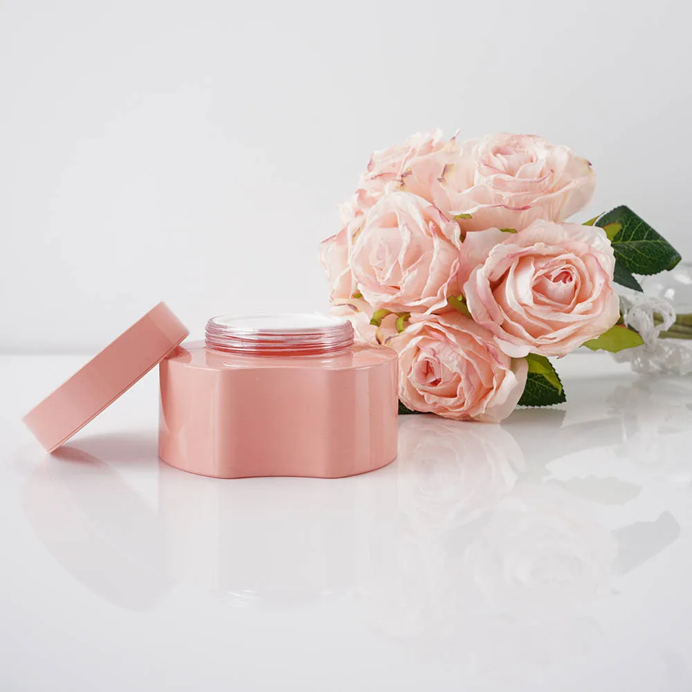 New Product Round Plastic Container Cosmetic Jar Glass square Sheet Mask Jar