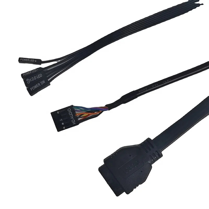 OEM PC материнский Кабель Usb 3 0 + c HD аудио порты i/o плата и с внутренним кабелем типа