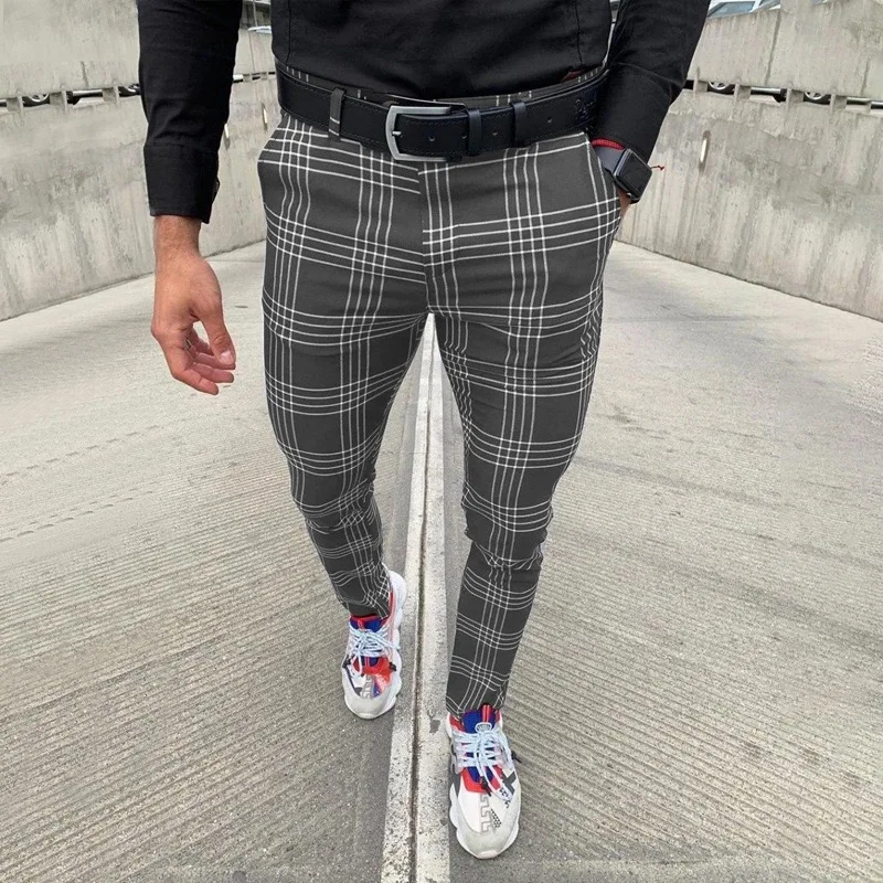 
STOCK Men Business Trousers Casual Jogger Sweatpants 