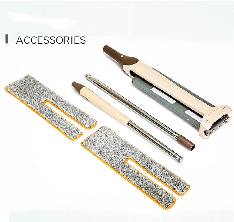 Двойными бортами Amazon горячие продажи Бесплатная Ручная стирка чистки плоская насадка для швабры из сверхтонкого волокна очистная Швабра fregar