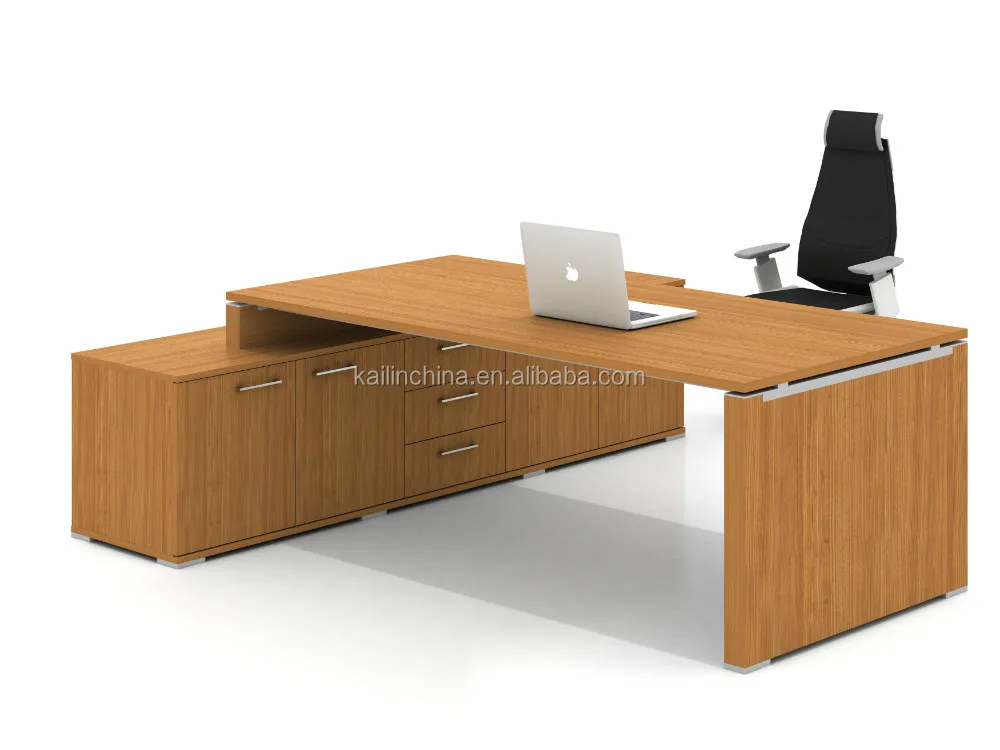 Office furniture modern design manager/BOSS/CEO desk OEM custom made products veneer finished office executive table customized