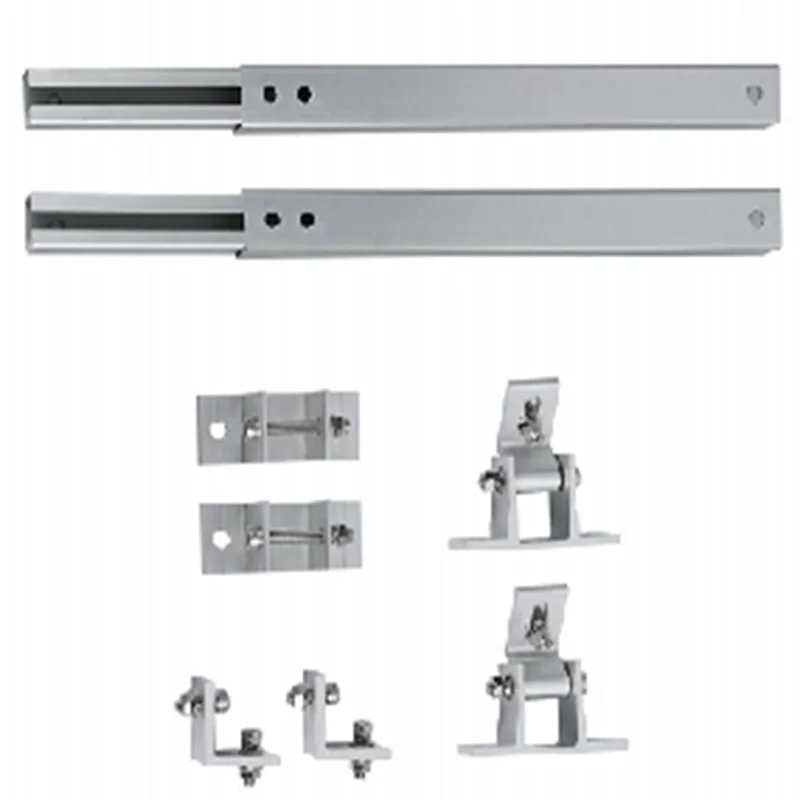 Adjustable Support Solar Mounting Adjustable Solar Panel Tilt Mounting Brackets Metallic Roof Tilt Kit Adjustable Tilt front Leg