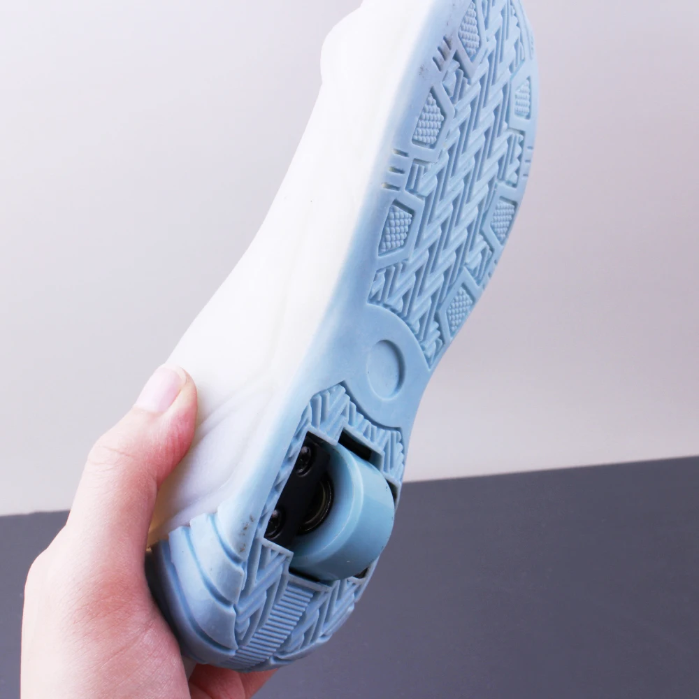 Kids 1 Wheel Roller Shoes Sole Fashion Skate Roller LED Light Up Kids Roller Skate Wheel Shoes Sneaker Sole Shoes Sole