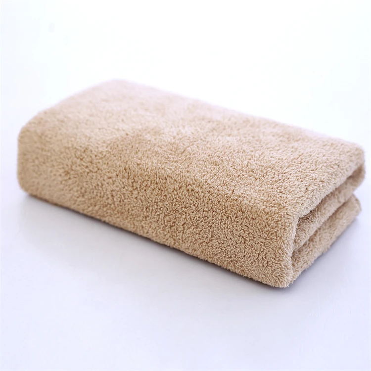 Lint Free Strong Water Absorption Plush Microfiber Coral Fleece Towel Face Towel