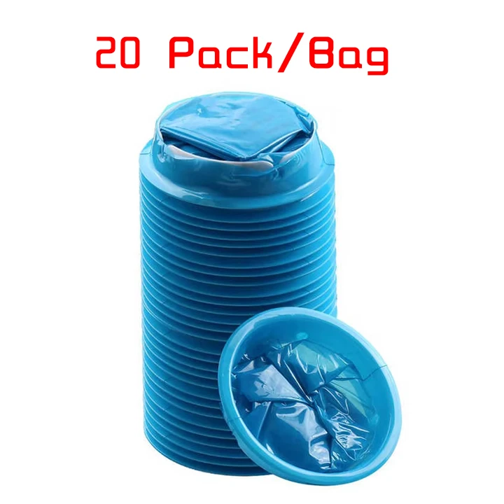 1 Pack of 20 Vomit Bags Disposable,Plastic Barf Bags Emesis Bags for Car Motion Travel,Pregnant Women,Kids,Taxis Drivers,1000ml