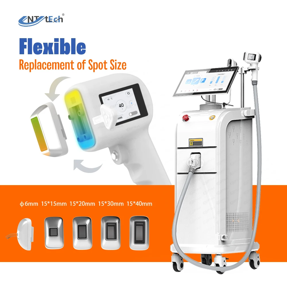 2024 Newest high power diode laser 808nm ice painless 4 wavelength diode laser hair removal lifetime warranty machine