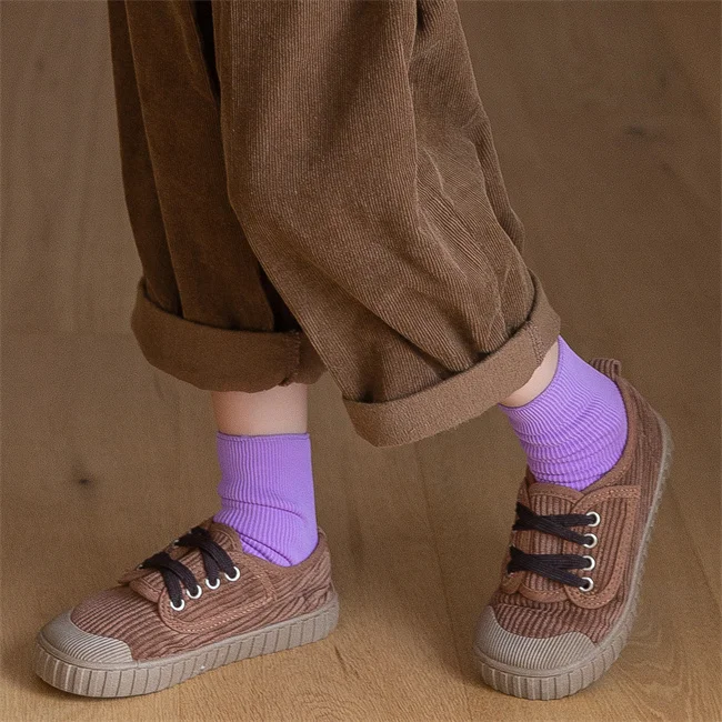 Children Cold Resistant Snow Socks Long Plush Multi-color Winter Fleeced Thermal Socks Soft Floor Socks For Girls