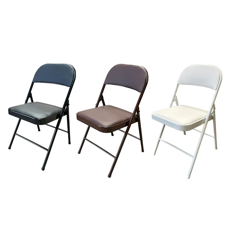 Wholesale Home Outdoor Garden Chairs Banquet Weeding Training Folding Chair Restaurant Hotel Metal Folding Chair for Event Party