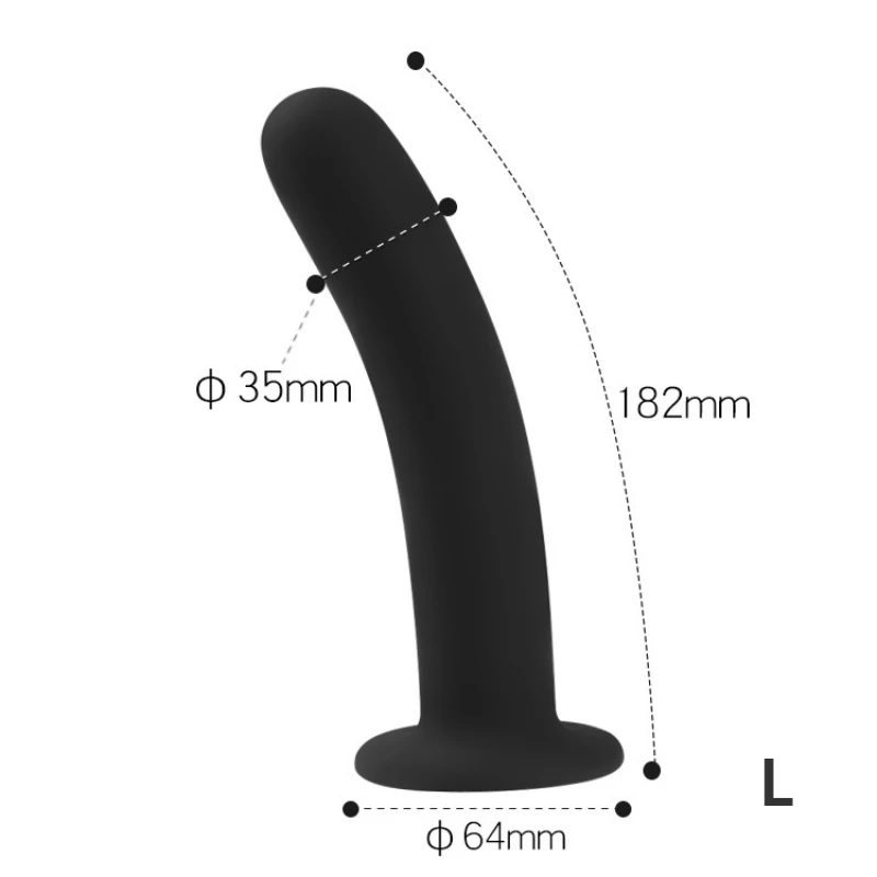 Hot Sale Soft Silicon Dildo Sex Toy Strap On Dildos For Women With Suction Cup Full Silicone Dildo Sex Toy