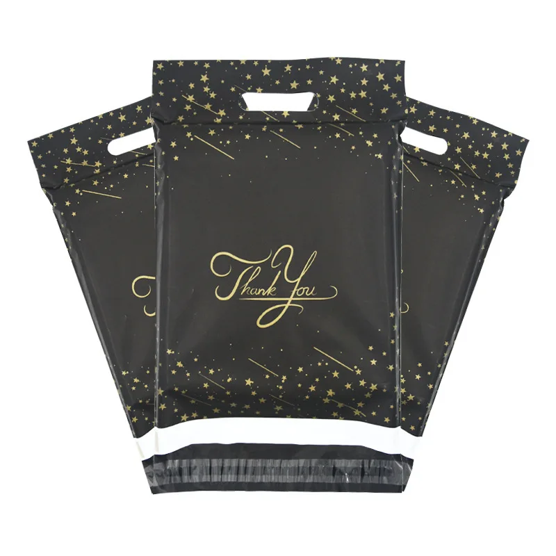 Biodegradable Poly Mailer Compostable Mailing Courier Packaging Shipping Bags With Logo Custom Printed For Clothing