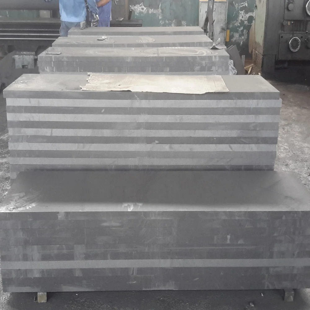 high purity high density high strength graphite plate for machining and aluminum as board