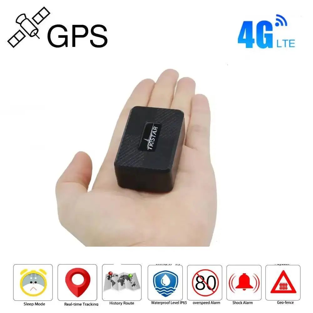 TKSTAR Мини Портативный 4GTK913 GPS трекер 1500 мАч мощный магнит устройство слежения за автомобилем бесплатное приложение с историей воспроизведения маршрута