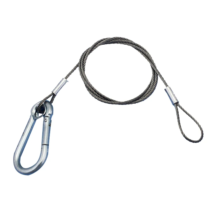 Wholesale stainless steel cable wire rope sling hanging wire for Led lamp