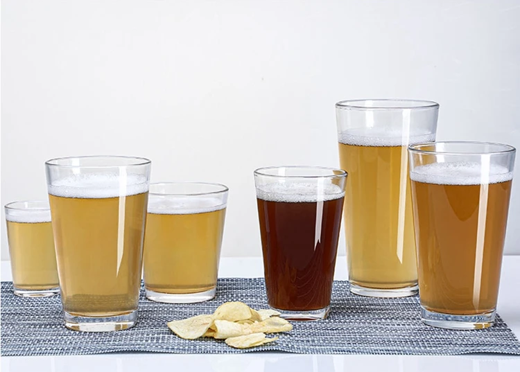 verre a biere drinking glass tumbler cup custom beer pint glass cup/beer glasses