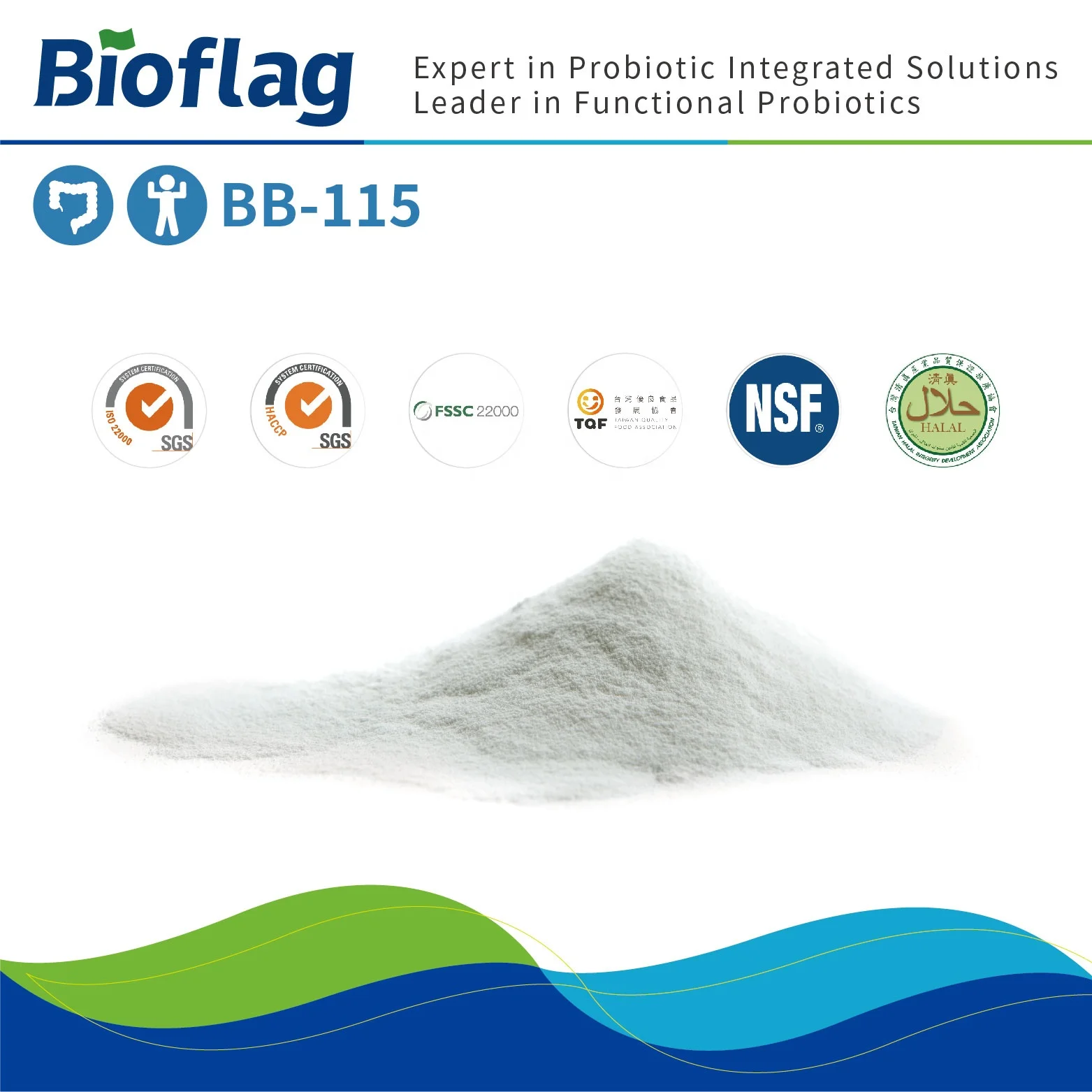 Gut health, IBS and immunity boost  300 billion CFU probiotics Bifidobacterium animalis ssp. lactis BB-115