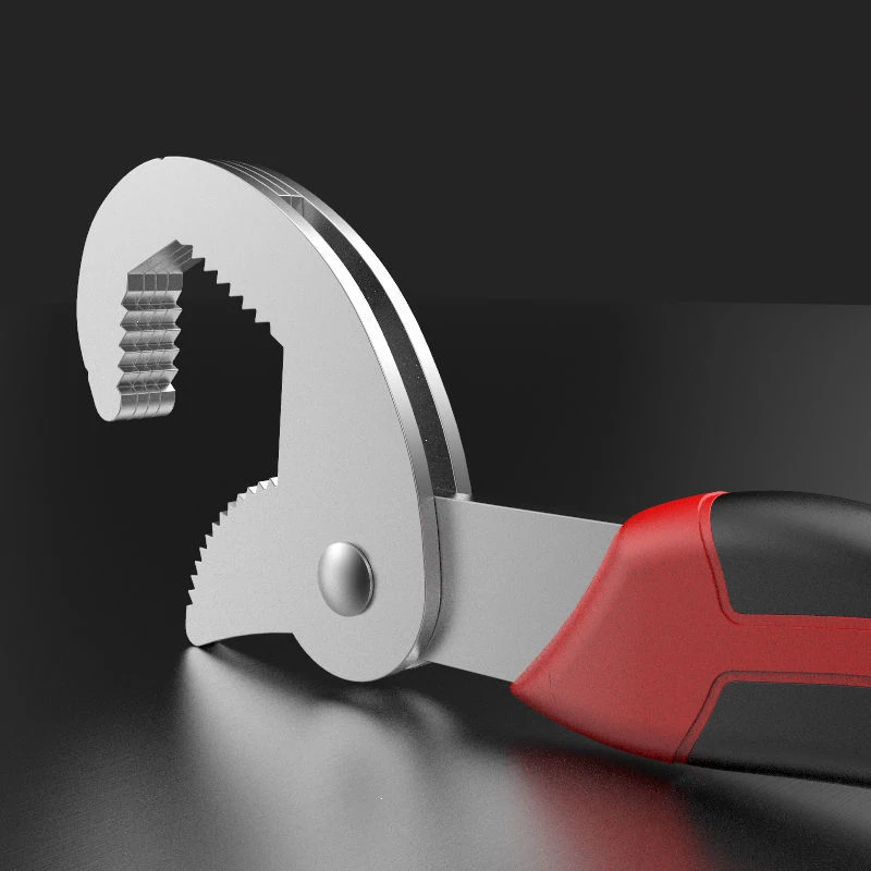 a great quality best price Snap N Grip Multi-Function Wrench 2 pcs Set with anti slip pvc grip