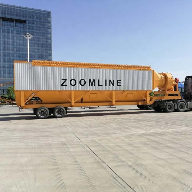 Portable Hot Mixed Asphalt Plant 120T/H For Sale