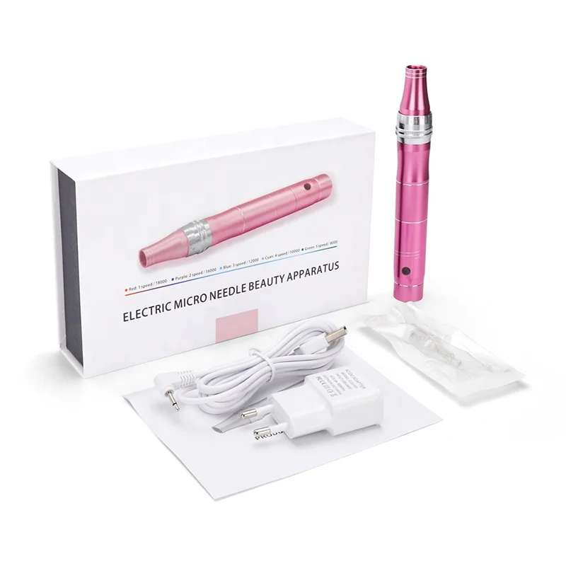  Беспроводная микро-игла Derma Pen a6/a1 5 скоростей профессиональная микроигла для