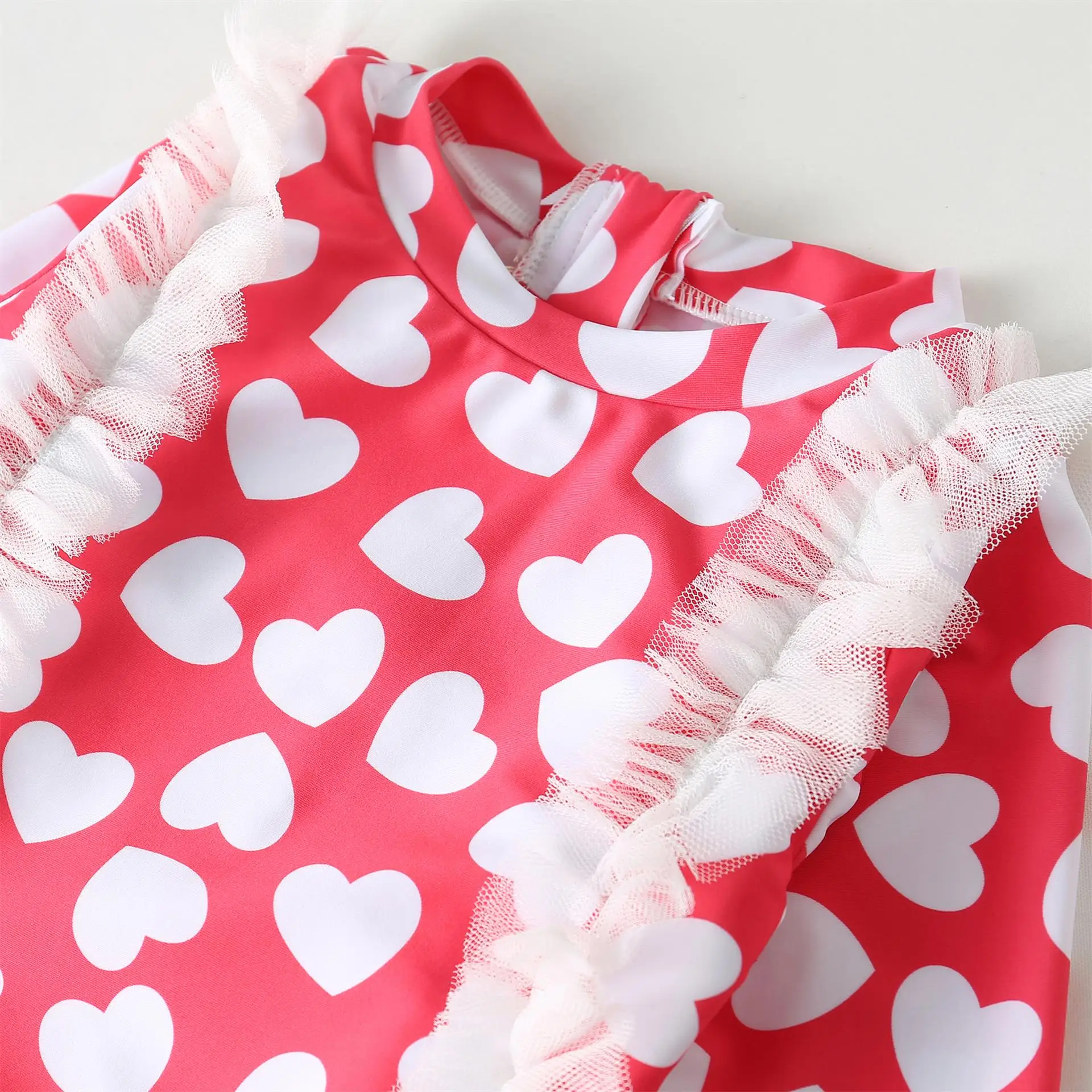 Girl bikini Oem Swimwear Girls Kid Bikini baby girls swimwear soft zipper bathing suit swimsuit