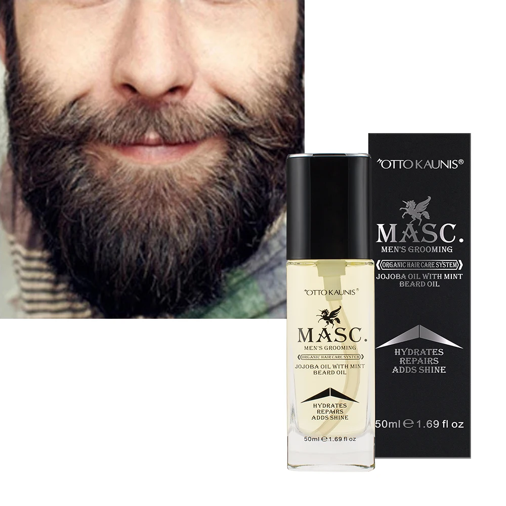 24h Non-Greasy Deep Beard Conditioning Formulated to Support Beard Growth and Health Beard Oil for Men