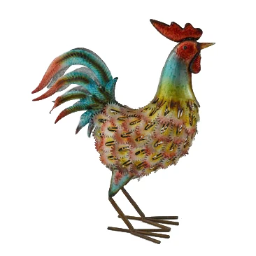 New Arrival Peacock Statue Home Decoration  Garden Decoration Outdoor Metal Decorative Roosters