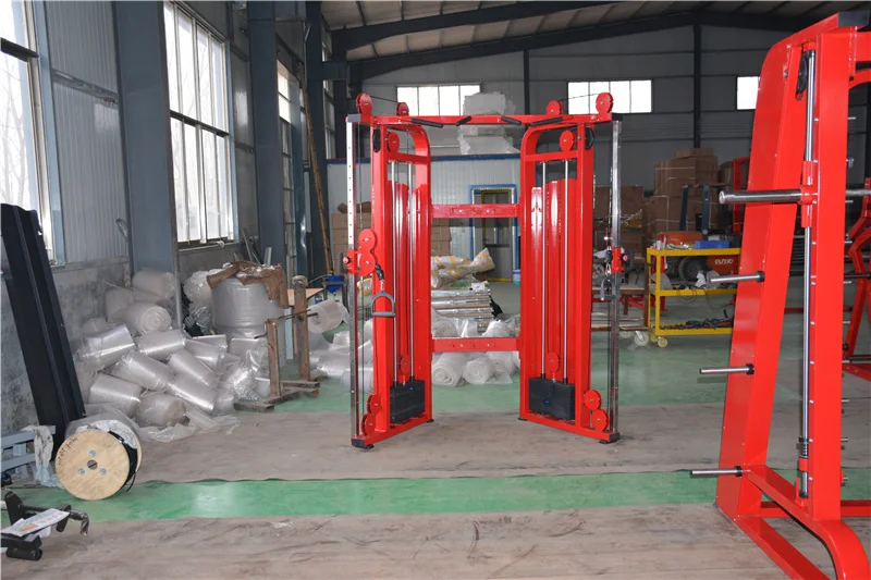  Функциональный Тренажер и машина Смита комбо все в одном коммерческий класс Окончательный домашний тренажерный зал маленький