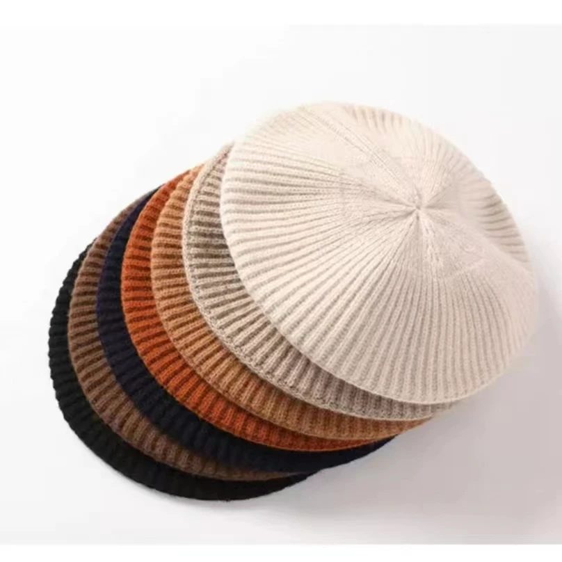 China manufacturer blank peaked beret woolen winter hats for wear high quality unisex