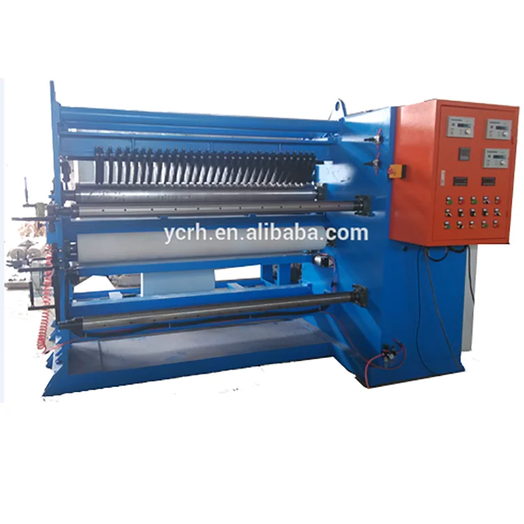 Jumbo Rolls Abrasive Cloth Slitting Machine