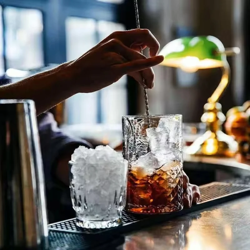 Hot sell Stainless Steel Bar Cocktail Mixing Spoon Stirrers Cocktail Shaker Spoon With Twist Handle