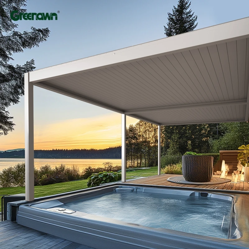Sale3x3 3x4 4x4 3x6 4x6 6x3 6x4m Oem Outdoor Aluminium Pergola