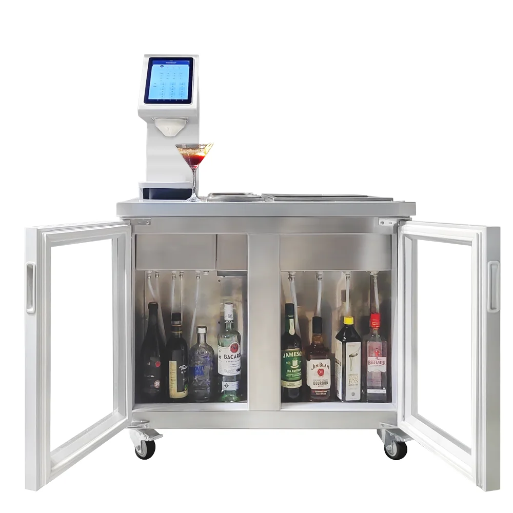 Intelligent Cocktail  Machine automatically make cocktail and mocktail for Bar