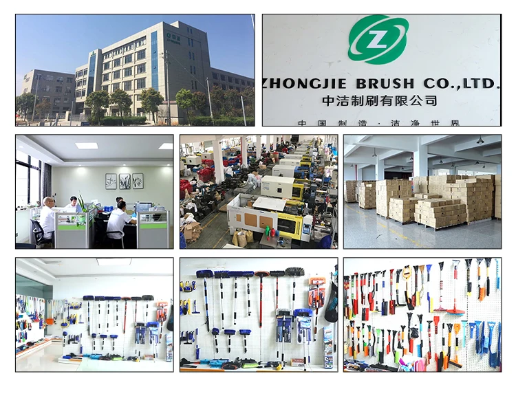 Luxury Long Handle Water Flow Car Cleaning Brush Set