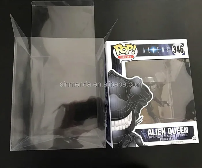 PET Collectible Toy Figures Funko Pop Box Marvel Protector Display Case Factory Wholesale 0.35mm Thickness SMD PET PVC 1-2pcs