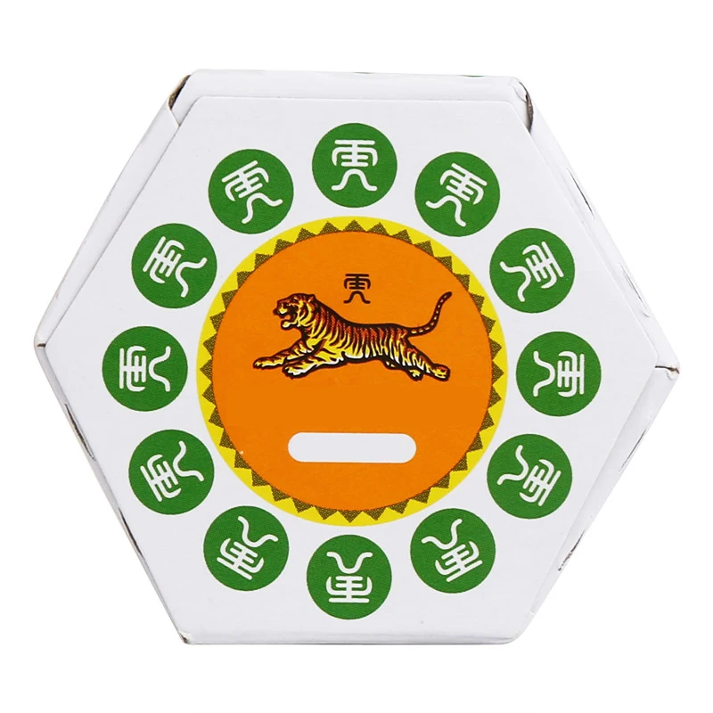 White Balm Cream 19.4g Tiger Chinese Herb Balm Fragrant Orifice Dispel Wind And Relieve Itching Box