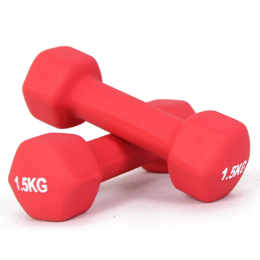 
Wholesale new popular gym fitness cross fit equipment accessories Neoprene dumbbell -STRAIGHT HANDLE 