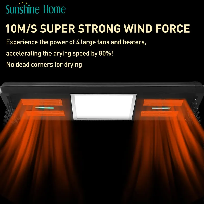 10M/S Super Wind Power electric smart houseware clotheslines automatic hanger clothing drying racks Clothes laundry dryer rack