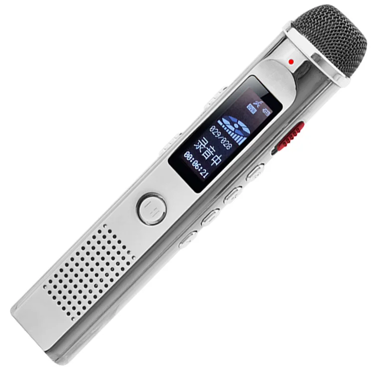 Portable Professional Voice Activated Digital Audio Voice Recorder TFT Color Screen Display Voice Recorder