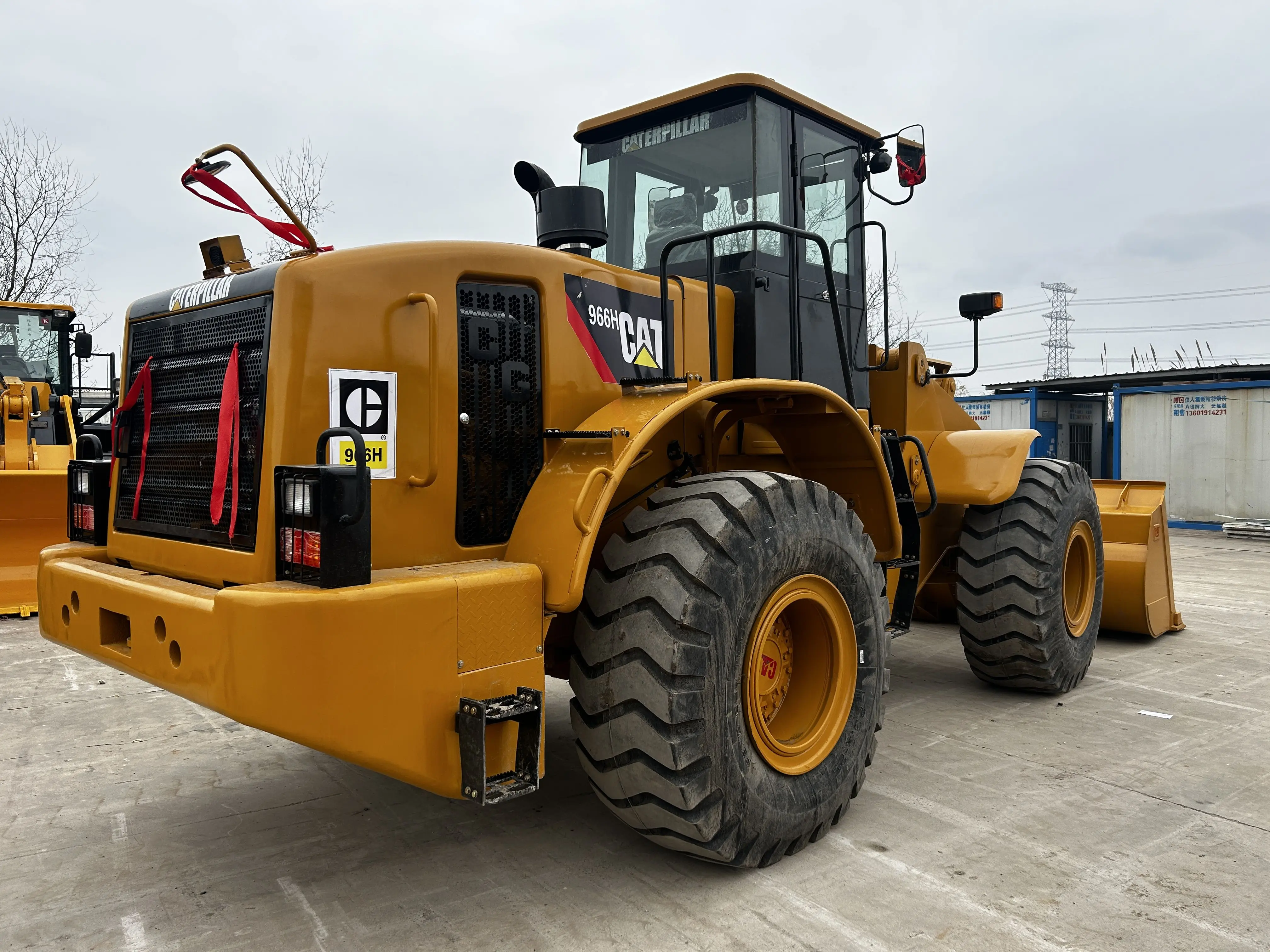 Secondhand Earthmoving Construction Machinery Caterpillar CAT966H Loader