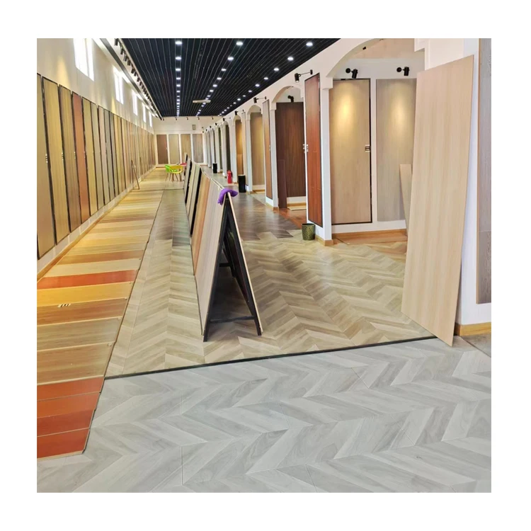 Factory Price Parquet   7mm 8mm Waterproof Hdf Grey Color High Gloss   Laminate Flooring AC3 AC4