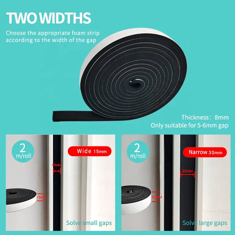 Best Seller Structural Spacer Glazing Tape Adhesive EPDM Insulation EVA Foam Tape