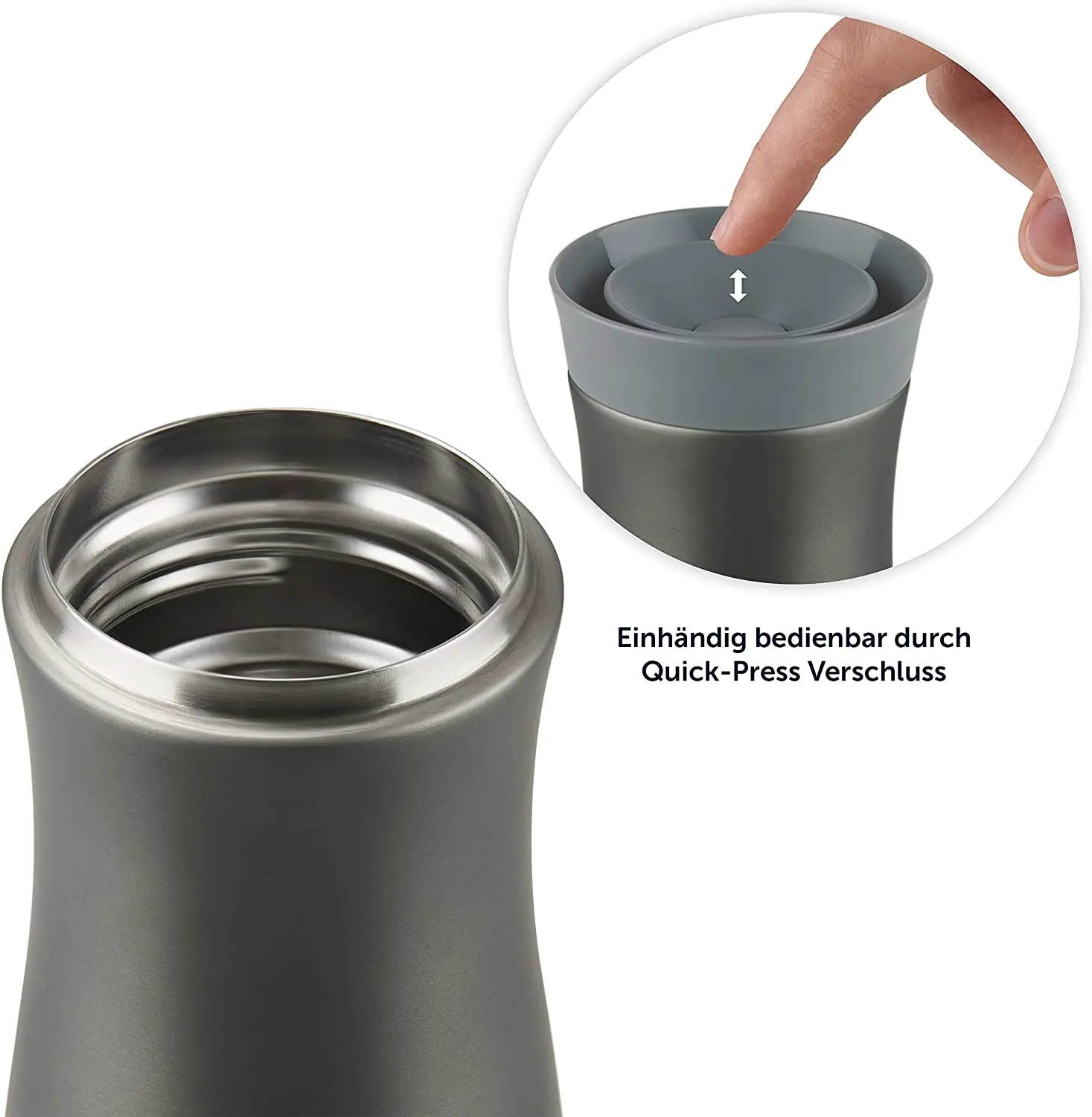 Winter Insulated Mug 13oz Stainless Steel  to Go Thermal Coffee Mug for On the Go Drinking Cup with Lid