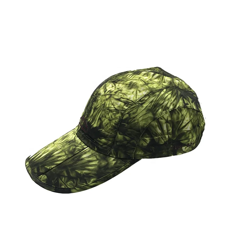 2020  Manufacturer hot selling foldable quick dry hat embroidered baseball cap