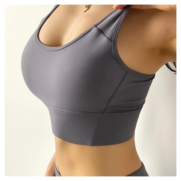 open back sports bra Sweat-Wicking