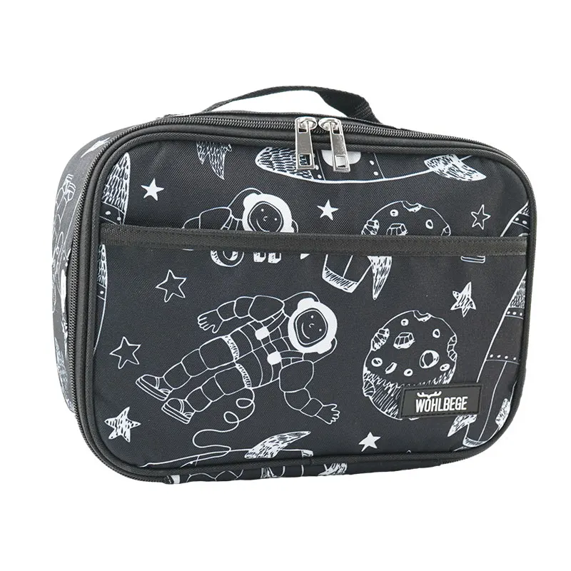 China Supplier Custom Print Waterproof thermo bag sac thermal cooler bag insulated tote with zipper