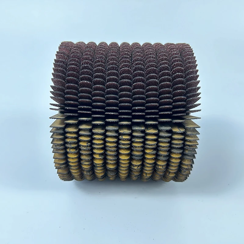 slashed sanding cloth flap wheel custom wood working tools for material surface polishing and cleaning