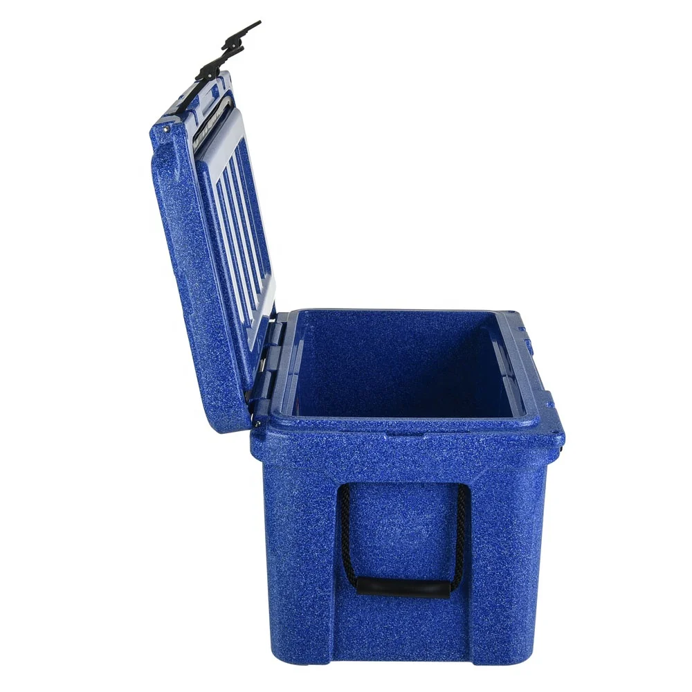Chest Cooler Box Reusable 65l Large Plastic Rotomolded Fish Ice Food Custom PE Letter Box Insulated Box Nylon Rope Handle CN;ZHE