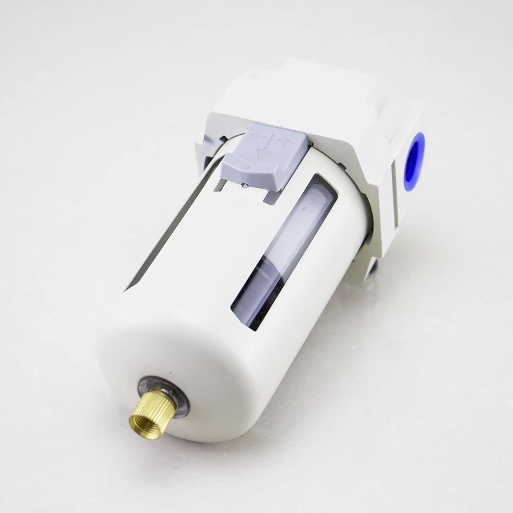 AF White Body Pneumatic Air Filter Set SMC G1/2 AF4000-04 Aluminum Alloy Pneumatic Filter Water Trap